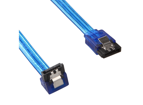 SATA 7P硬盤數據線透明藍（lán）